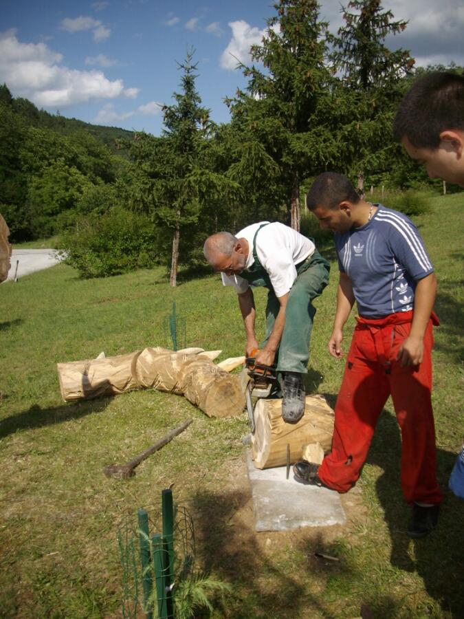 Първи скулптурен пленер – Студентска скулптурна колония