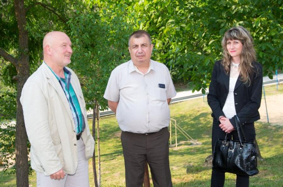 Новият входен знак на парк Ксилифор официално бе открит