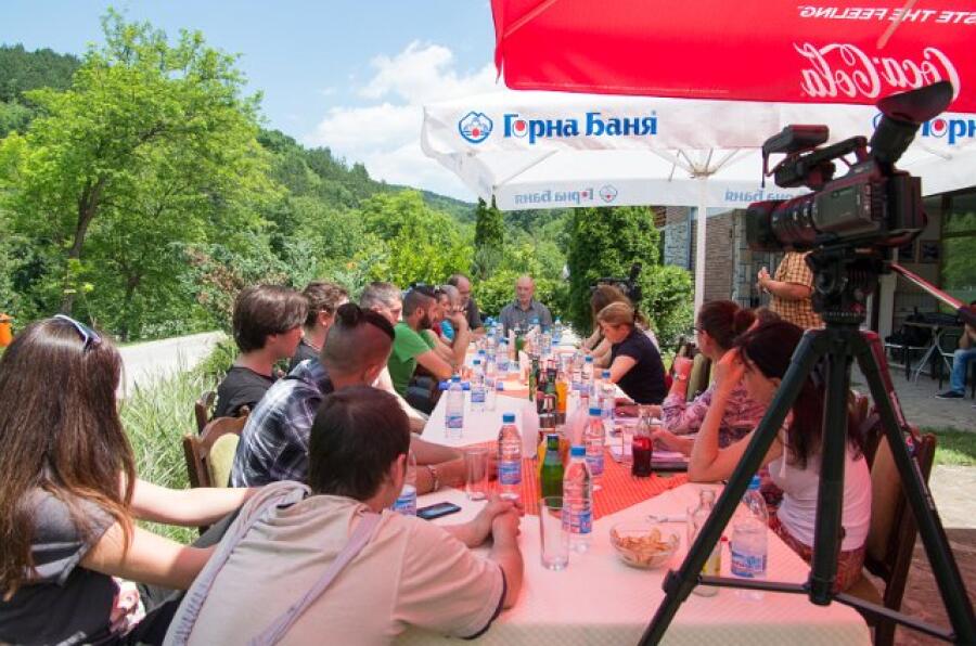Откриване на младежка скулптурна колония „Светът на приказките в скулптура”