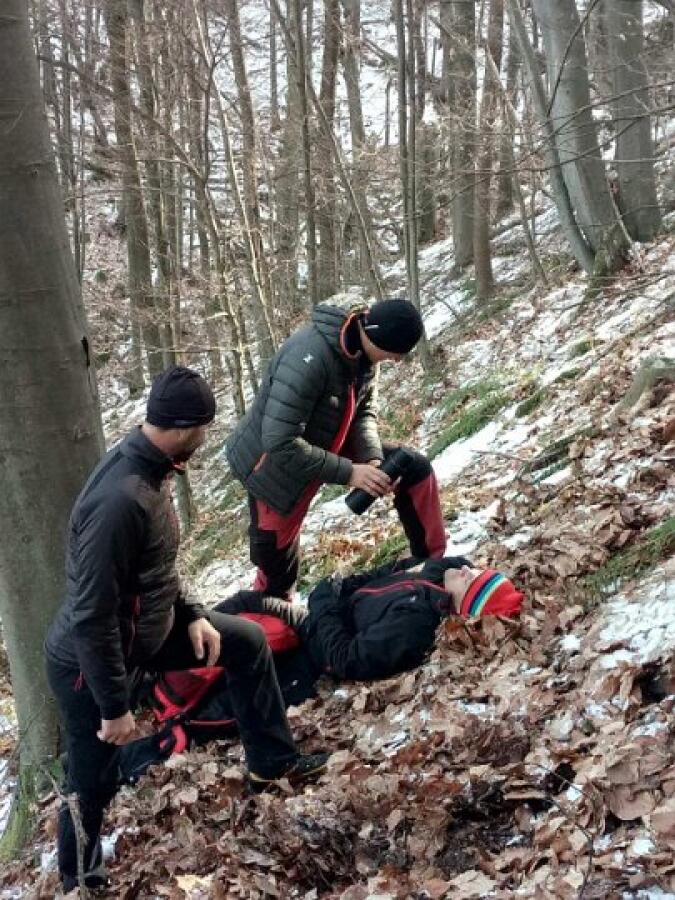 Учебна спасителна акция в Еленския балкан