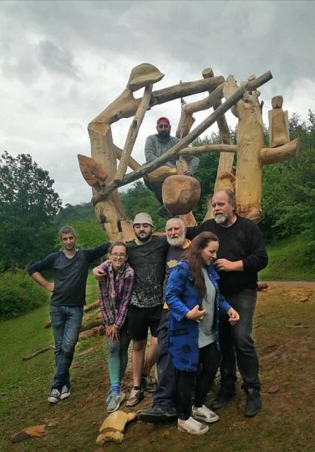 Закриване на скулптурния пленер и представяне на новите произведения