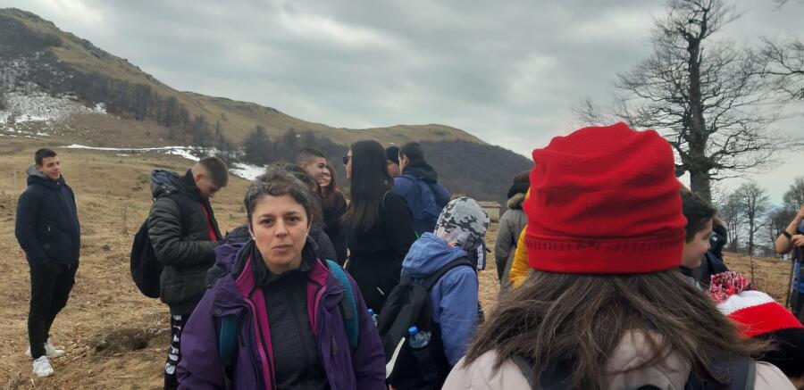 Първа проява от календарния план на юношески туристически клуб "Царевец" към ТД "Трапезица-1902"