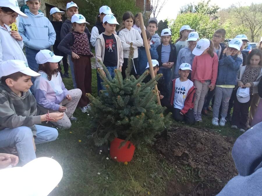 Млади природозащитници от София оставиха своята "зелена следа" в парк Ксилифор