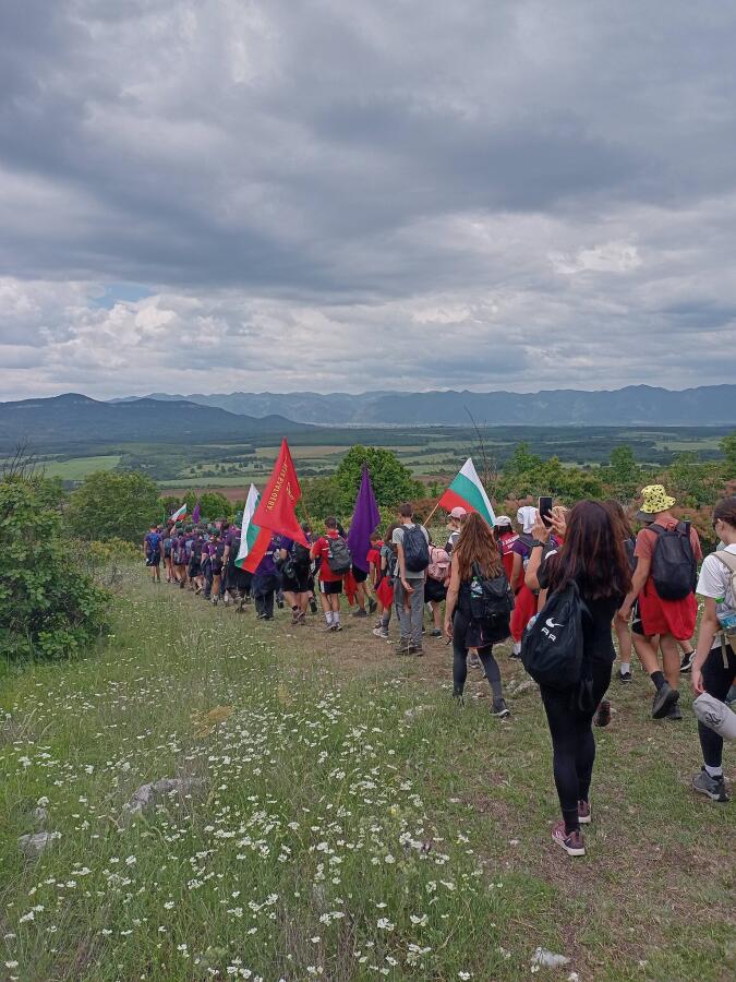 За седми пореден път младежите от ЮТК „Царевец“ при ТД „Трапезица-1902“ поеха по пътя на Ботевата чета