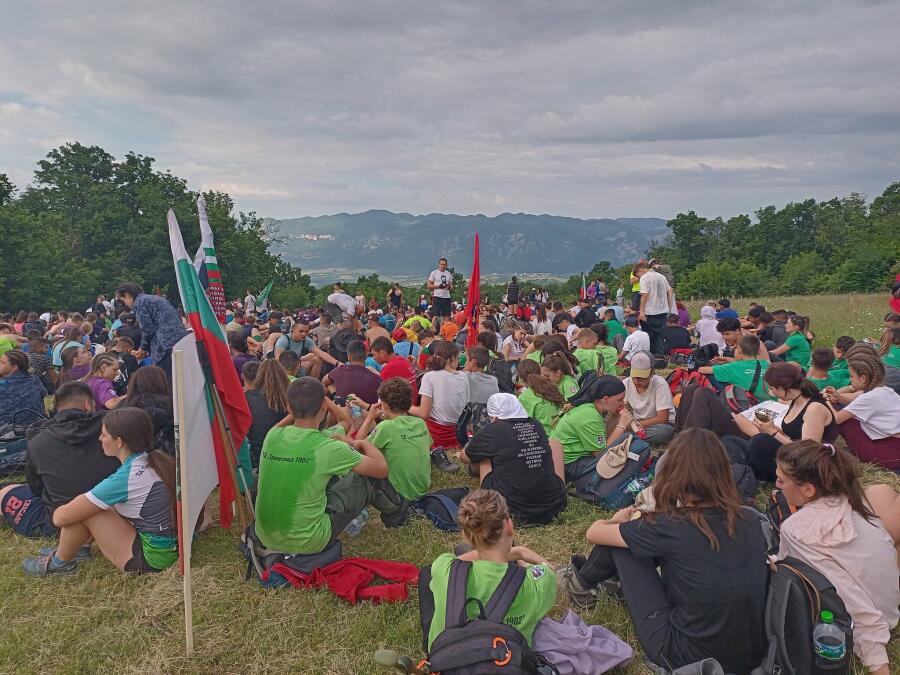 За седми пореден път младежите от ЮТК „Царевец“ при ТД „Трапезица-1902“ поеха по пътя на Ботевата чета